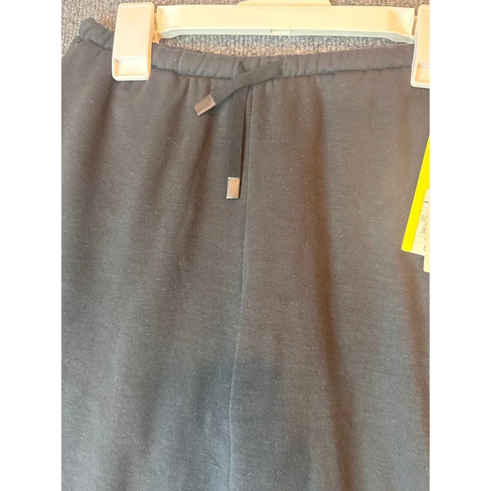 All In Motion Girls Wide Leg Pant Black Modal Extra Soft L 10/12 039-03-0365